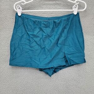 Swimsuits For All Swim Shorts Skort Size 12 Blue